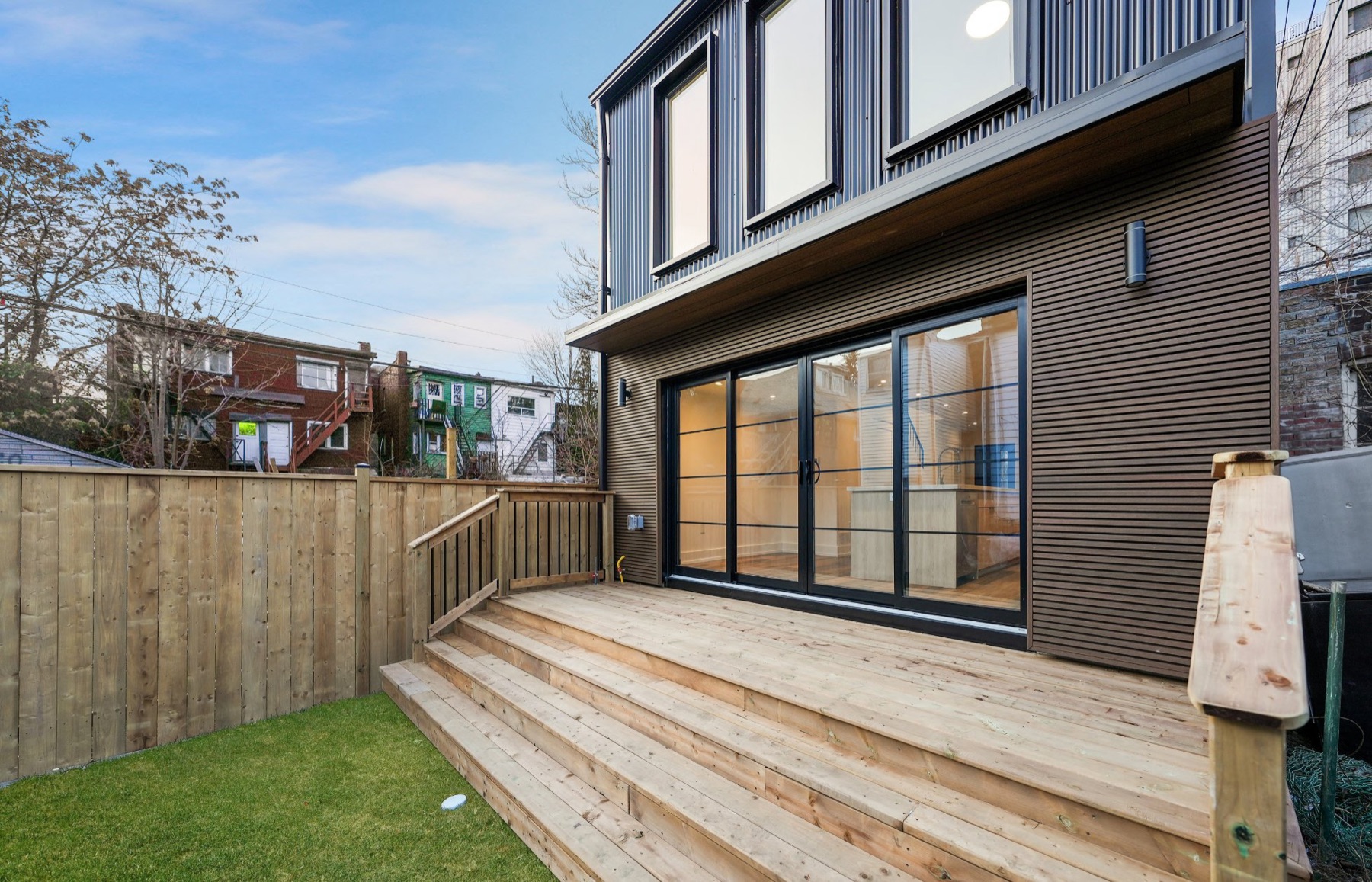 Laneway suite glazing — windows & patio doors, Toronto